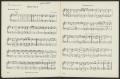 Musical Score/Notation: Hurry Number 3: Harmonium Part