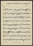 Musical Score/Notation: The Dancer of Navarre: Oboe Part