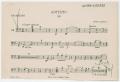 Musical Score/Notation: Agitato (B): Trombone Part