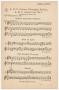 Musical Score/Notation: Sacred Set Number 1: Clarinet 2 in B-flat Part