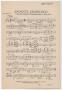Musical Score/Notation: Andante Dramatico: 1st Violin Part