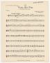 Musical Score/Notation: Thru the Fog: Viola Part