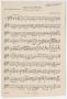 Musical Score/Notation: Resignation: Clarinet 1 in B-flat Part