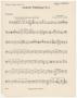 Musical Score/Notation: Andante Pathétique Number 1: Trombone Part