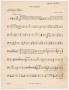 Musical Score/Notation: Furioso: Tympani in E & B, Triangle & Cymbals Part