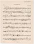 Musical Score/Notation: Pastorale: Cello