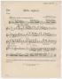 Musical Score/Notation: Molto Agitato: Flute Part