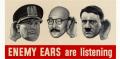 Poster: Enemy ears are listening.