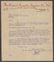 Letter: [Letter from The Central Scientific Supplies Co. Ltd. to Miss. S. Pad…