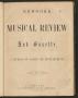 New York Musical Review and Gazette, Volume 6, Index