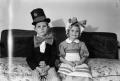Photograph: [Photograph of Tim and Carol Williams in St. Patrick's Day attire]