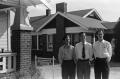 Photograph: [Charles, John and Byrd III at the Williams Office]