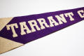 Photograph: [Tarrant County pennant, closeup]