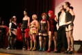 Photograph: [Rocky Horror contestants on stage]