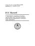 Book: FCC Record, Volume 34, No. 11, Pages 8515 to 9299, September 23 - Oct…