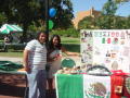 Photograph: [Students at 2008 Mexico booth]