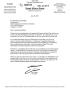 Letter: Executive Correspondence – Letter dtd 06/28/05 to Commissioners Bilbr…