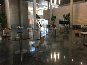 Primary view of [Seating area in G. Brint Ryan College of Business]