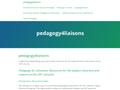 Website: pedagogy4liaisons
