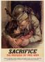 Poster: Sacrifice : the privilege of free men.