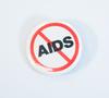 Photograph: [AIDS Button, undated]