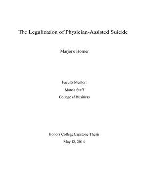 The Legalization of Physician-Assisted Suicide