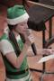 Photograph: [Singer at the Percussion Holiday Performance]