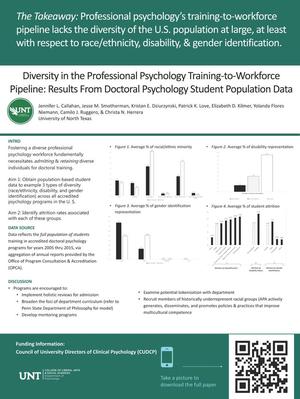 Diversity in the Professional Psychology Training-to-workforce Pipeline: Results From Doctoral Psychology Student Population Data