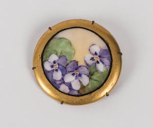 Primary view of Porcelain brooch