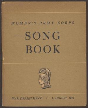 Primary view of Women's Army Corps Song Book