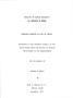 Thesis or Dissertation: Analysis of Darius Milhaud's La Creation Du Monde