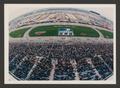 Photograph: [Aerial view of NASCAR Winston Cup drivers racing]