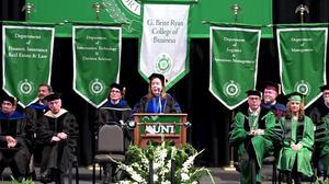 Primary view of [G. Brint Ryan College of Business Fall 2022 commencement ceremony]