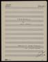 Musical Score/Notation: Tenderly: Drum Part