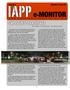 Journal/Magazine/Newsletter: IAPP e-Monitor, Volume 1, Number 9, May 2011
