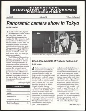 International Association of Panoramic Photographers [Newsletter], Volume 10, Number 2, April 1993