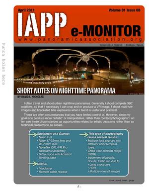 IAPP e-Monitor, Volume 1, Number 8, April 2011