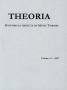 Journal/Magazine/Newsletter: Theoria, Volume 14, 2007