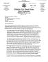 Letter: Executive Correspondence – Letter dtd 08/22/05 to Chairman Principi f…