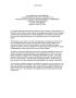 Legal Document: Statements and Testimony - Representative John C. Porter - Regional H…