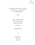 Thesis or Dissertation: Characteristics of Four-Year Baccalaureate Hotel, Restaurant and Inst…