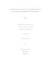 Thesis or Dissertation: The Motivational Impact of Incentive Programs on Young Adult Employee…
