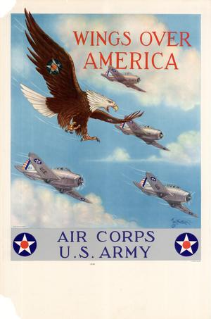 Primary view of Wings over America : Air Corps, U.S. Army.