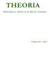 Journal/Magazine/Newsletter: Theoria, Volume 20, 2013