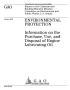 Report: Environmental Protection: Information on the Purchase, Use, and Dispo…