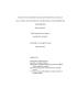 Thesis or Dissertation: The Effects of Restricting the Response Space and Self-evaluation on …