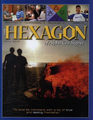 The Hexagon, Volume 104, Number 3, Fall 2013