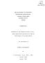 Thesis or Dissertation: The Relationship of Continuing Professional Education and Pastoral Te…