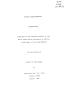 Thesis or Dissertation: Silene Stereochemistry