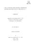 Thesis or Dissertation: A Study of Educational Reform Legislation, Extracurricular Activities…